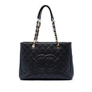 Pre-Loved Chanel Caviar Grand Shopping Tote